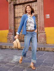 MODERN CLASSIC SHIRT - PENCIL BUTTERFLY | Talbots outlet