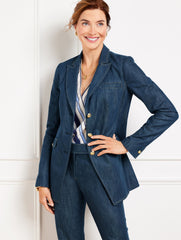 REFINED DENIM JACKET | Talbots outlet