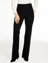 LUXE PONTE FLARE LEG PANTS | Talbots online