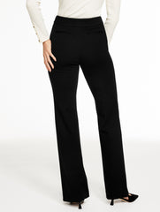 LUXE PONTE FLARE LEG PANTS | Talbots sale