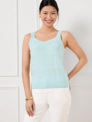 LACE POINTELLE TANK | Talbots US
