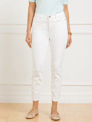 JEGGING CROPS - WHITE | Talbots sale