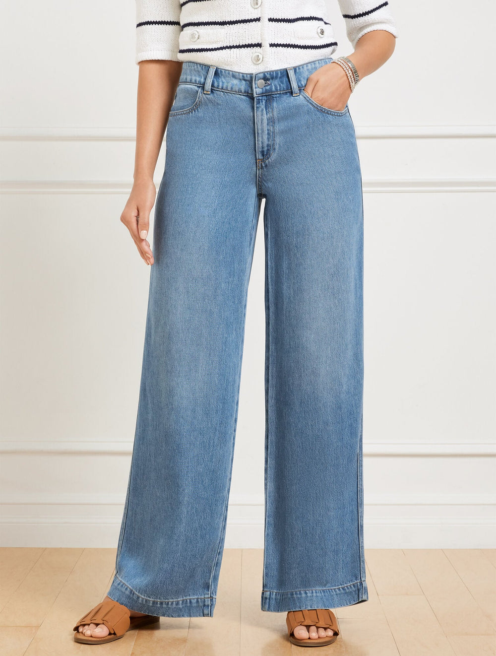 CLASSIC JEAN TROUSERS - PROSPECT WASH | Talbots for sale
