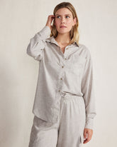 DRAPEY WOOL BUTTON DOWN TOP | Talbots online