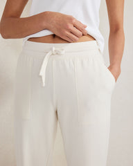 ORGANIC COTTON TERRY PANTS | Talbots on sale