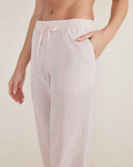 ORGANIC COTTON POPLIN STRIPED PAJAMA PANTS | Talbots near me