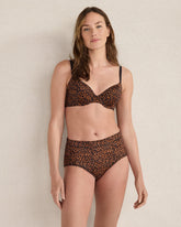 HAVEN WELL WITHIN X TALBOTS EMBRACE LUXE LEOPARD HIGH WAIST BRIEF | Talbots near me