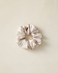 WASHABLE SILK TRANQUIL FLORAL SCRUNCHIE | Talbots outlet