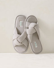 COTTON BLEND HOTEL SLIPPERS | Talbots outlet