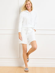 BEACH TERRY HOODIE | Talbots on sale