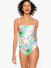 AQUA CLUB BANDEAU TANKINI - CÔTE D'AZUR | Talbots sale