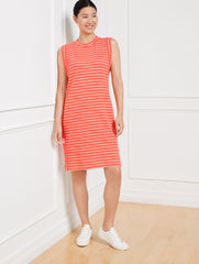 SLEEVELESS DRESS - ACE STRIPE | Talbots outlet