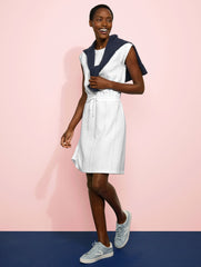 CREWNECK T-SHIRT DRESS - CABLE JACQUARD | Talbots for sale