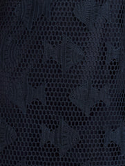 SLEEVELESS FISH CROCHET SHIFT DRESS | Talbots outlet