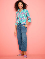 IZZY D’ORSAY ESPADRILLE FLATS - RIVIERA STRIPE | Talbots online