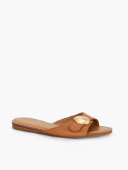 KAIA SHELL VACHETTA SLIDES | Talbots US