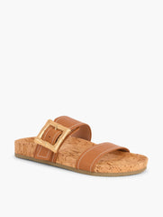 MALIA BUCKLE VACHETTA SLIDES | Talbots near me