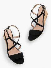 ROYCE WEDGE SANDALS | Talbots online
