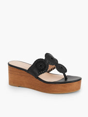 JACK ROGERS® KIMBERLY NAPPA WEDGE SANDALS | Talbots discount