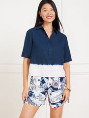 SHORT POPOVER - DIP-DYE | Talbots US
