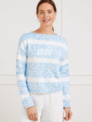 ROLL NECK SWEATER - SOLEIL STRIPE | Talbots sale