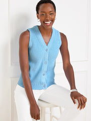 MARL SWEATER VEST | Talbots outlet