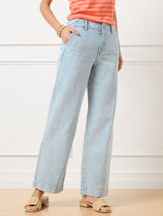 RELAXED TROUSER JEANS - FIA WASH | Talbots near me