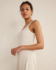 ORGANIC COTTON RIB KNIT MAXI DRESS | Talbots sale