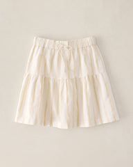 ORGANIC COTTON LINEN TIERED SKIRT | Talbots for sale