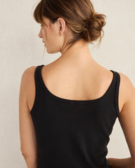 ORGANIC COTTON RIB KNIT TANK | Talbots US