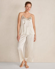 WASHABLE SILK PLEATED CAMI | Talbots sale