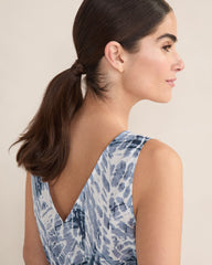 ORGANIC COTTON POPLIN TIE DYE CHEMISE | Talbots US