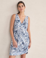 ORGANIC COTTON POPLIN TIE DYE CHEMISE | Talbots US