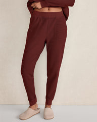 ORGANIC COTTON WAFFLE JOGGER | Talbots US