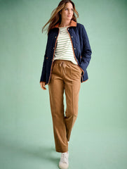 BUTTON SLEEVE CREWNECK TEE - STRIPE | Talbots near me