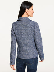 MISTY TWEED MOTO JACKET | Talbots sale