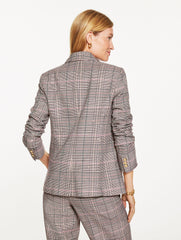 DOUBLE BREASTED BLAZER - GLEN PLAID | Talbots near me