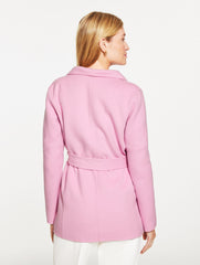 TIE WAIST WOOL BLEND JACKET | Talbots online