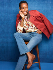 COATED COTTON BARN JACKET | Talbots discount
