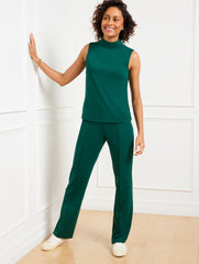 PASSPORT PONTE MOCKNECK SHELL | Talbots US