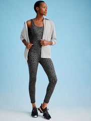 STUDIO STRETCH BUILT-IN BRA TANK - TONAL CHEETAH | Talbots sale