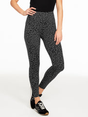 STUDIO STRETCH LEGGINGS - TONAL CHEETAH | Talbots online