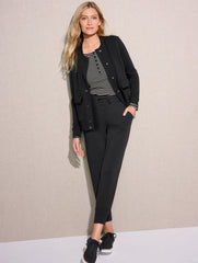 AIRKNIT STRETCH BOMBER JACKET | Talbots US