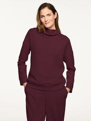 AIRKNIT STRETCH COWL-NECK PULLOVER | Talbots online