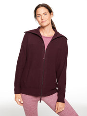 WAFFLE KNIT SWEATER JACKET | Talbots near me