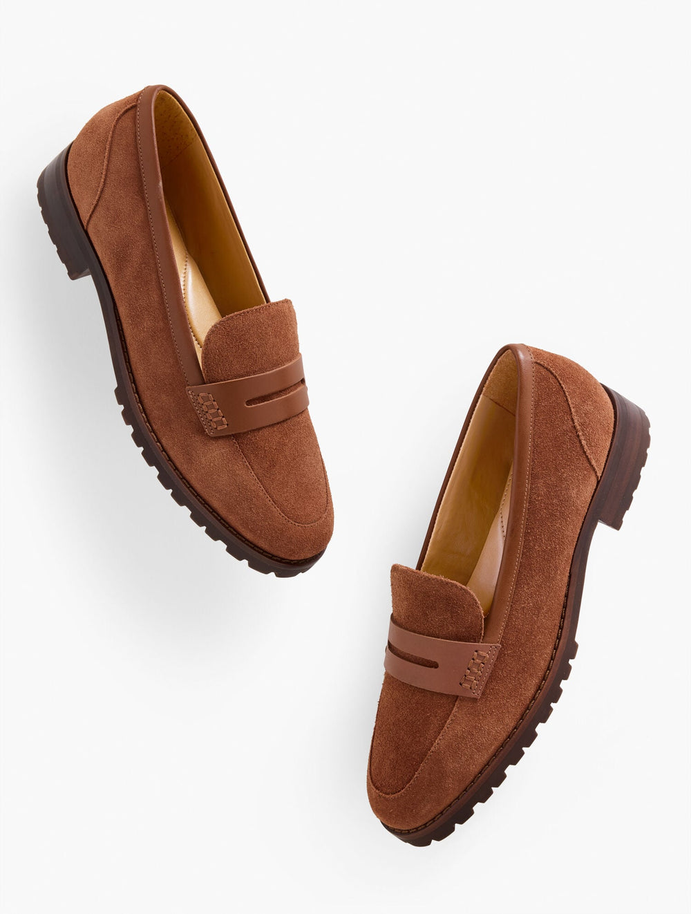 CASSIDY SUEDE PENNY LOAFERS | Talbots sale