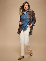 MADISON BALLET FLATS - CROC EMBOSSED | Talbots discount