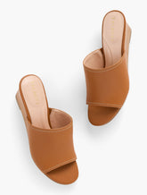 ROYCE NAPPA WEDGE SANDALS | Talbots discount