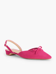 SHELBY SUEDE SLINGBACK FLATS | Talbots discount