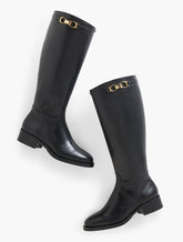 WAVERLY VACHETTA TALL RIDING BOOTS | Talbots US